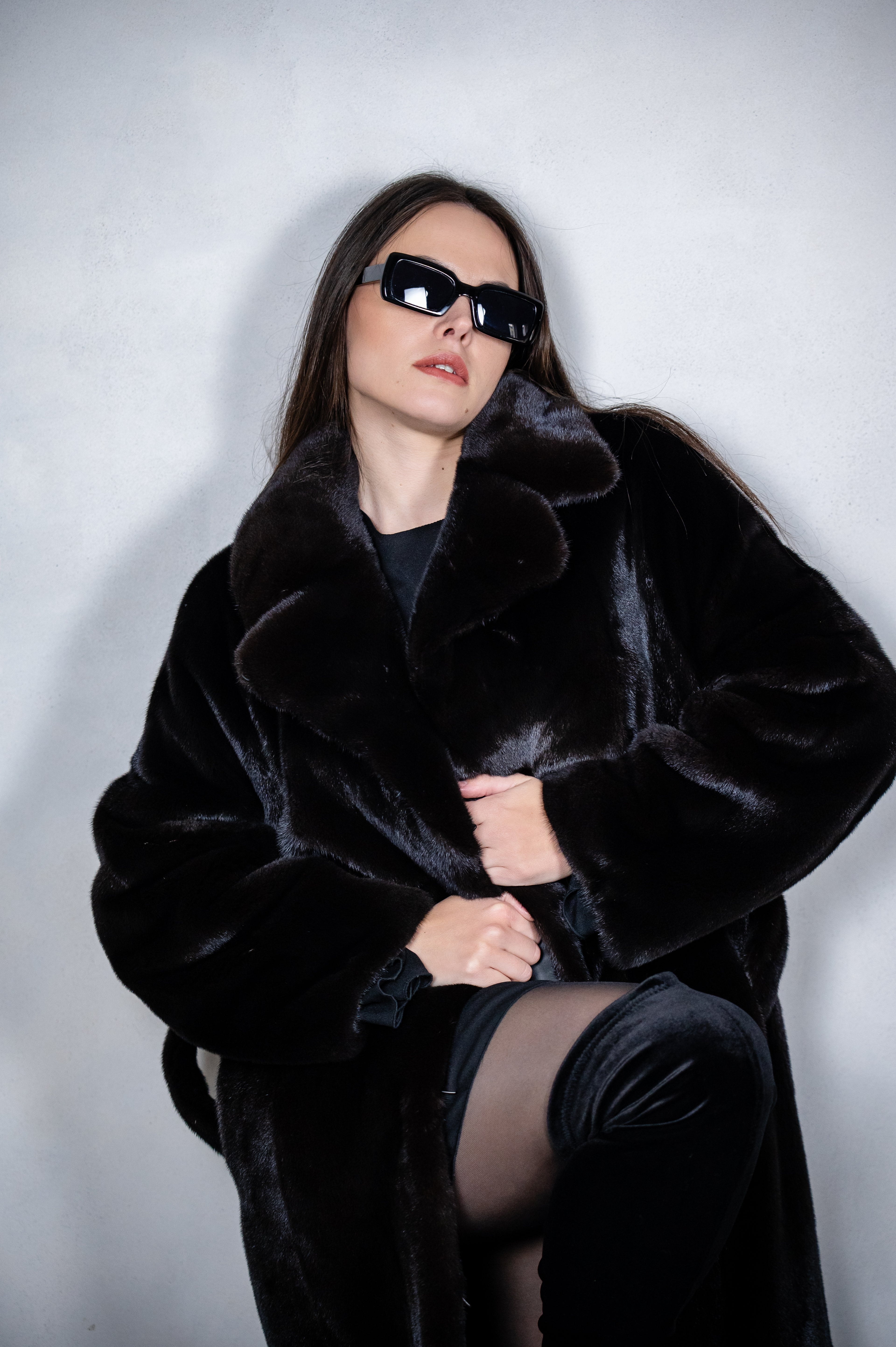 Blackglama fur- 125cm