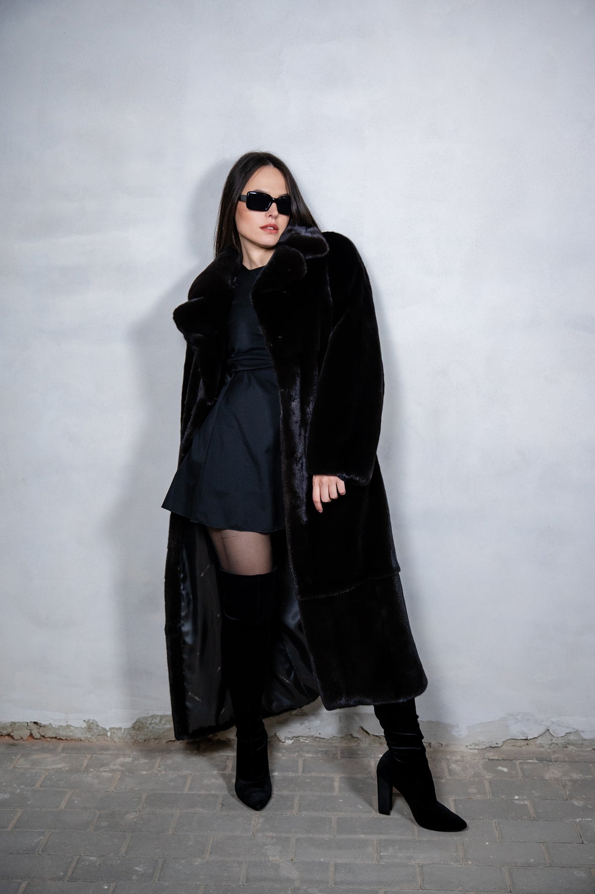 Blackglama fur- 125cm