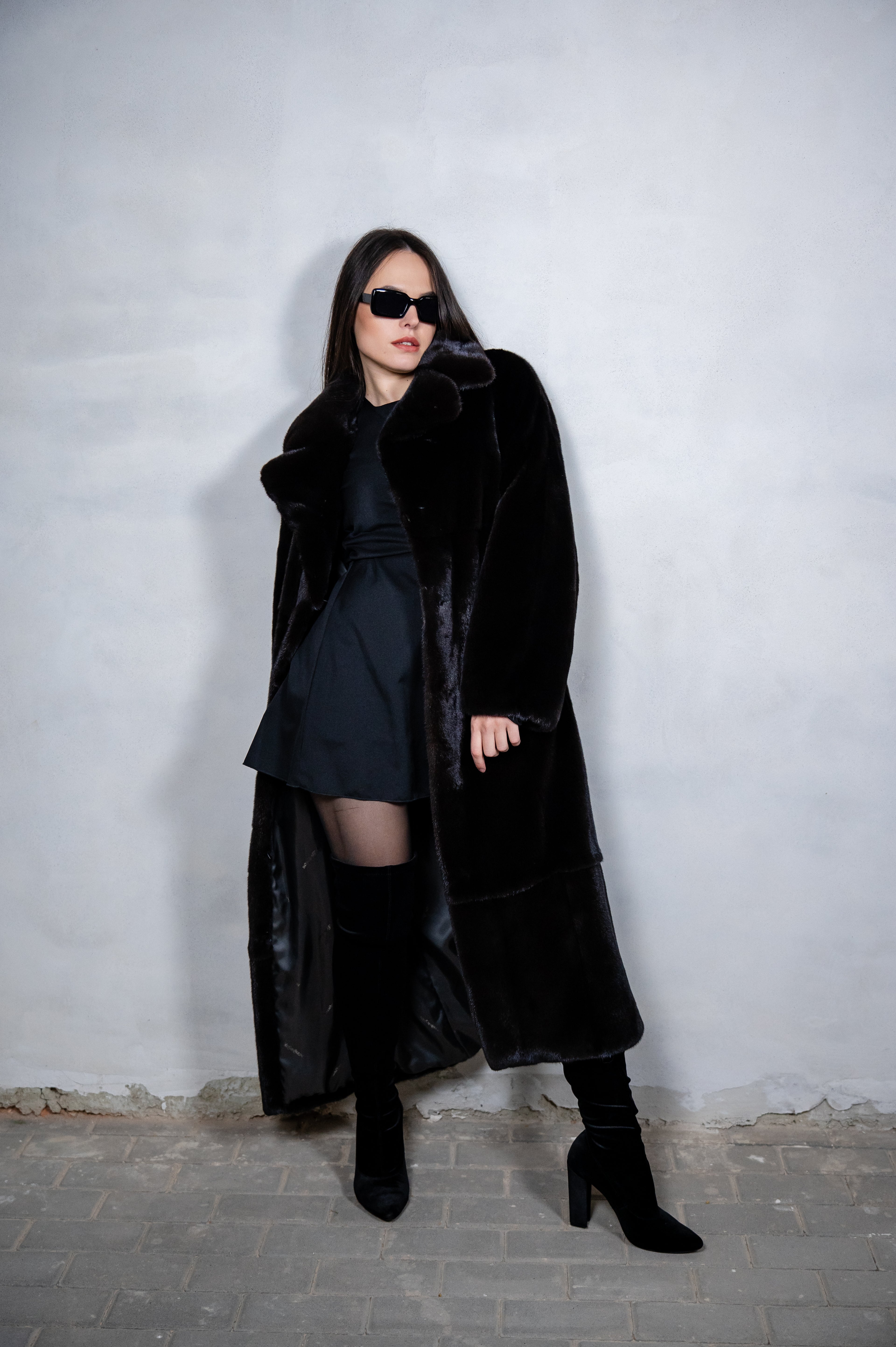 Blackglama fur- 125cm